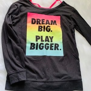 Girls size 7/8 long sleeve tee